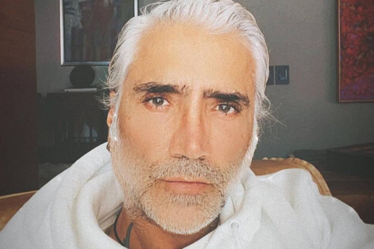 Alejandro Fernández llama la atención por su aspecto físico