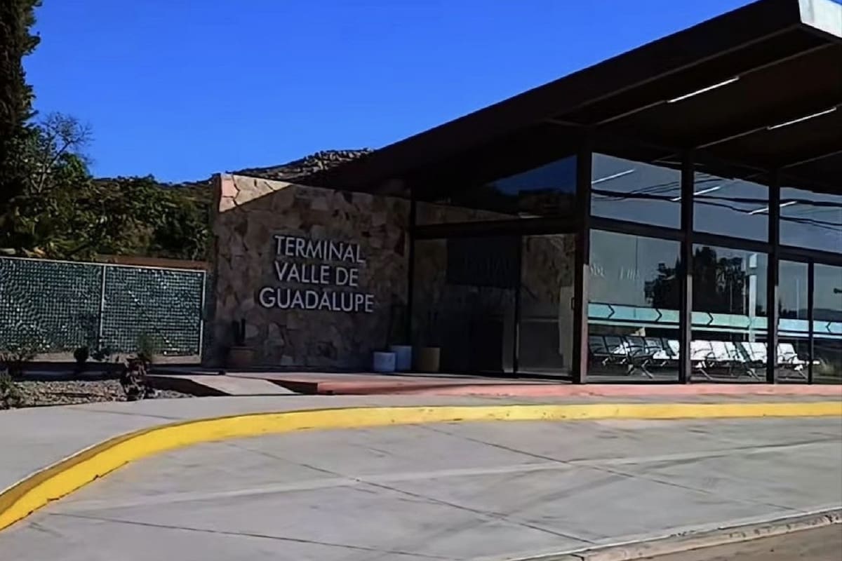 Finaliza construcción de terminal de autobuses en el Valle de Guadalupe