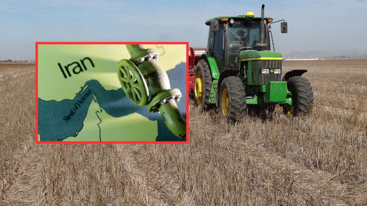 En el continente americano la guerra de Irán pone en riesgo siembras y cosechas de 2026 por falta de fertilizantes debido a la interrupción del comercio por el estrecho de Ormuz
