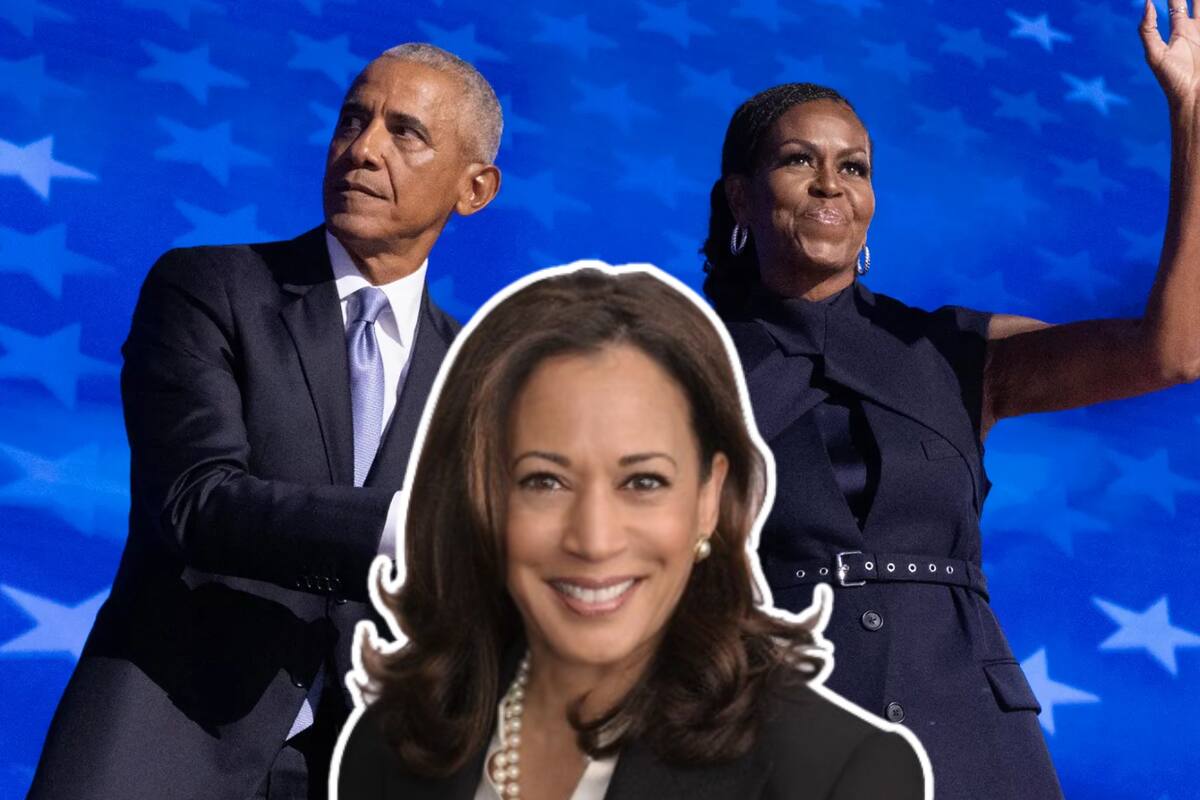 “Estados Unidos está lista para Kamala Harris”: Obama