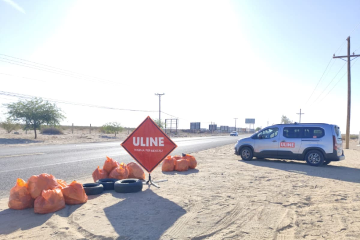 Uline Adopta la Carretera al Aeropuerto de Mexicali