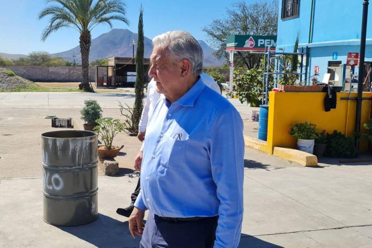 AMLO realiza parada en Tecoripa, municipio de la Colorada en Sonora