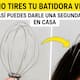 ¡No tires tu batidora vieja! Así puedes convertirla en un masajeador de cabeza casero