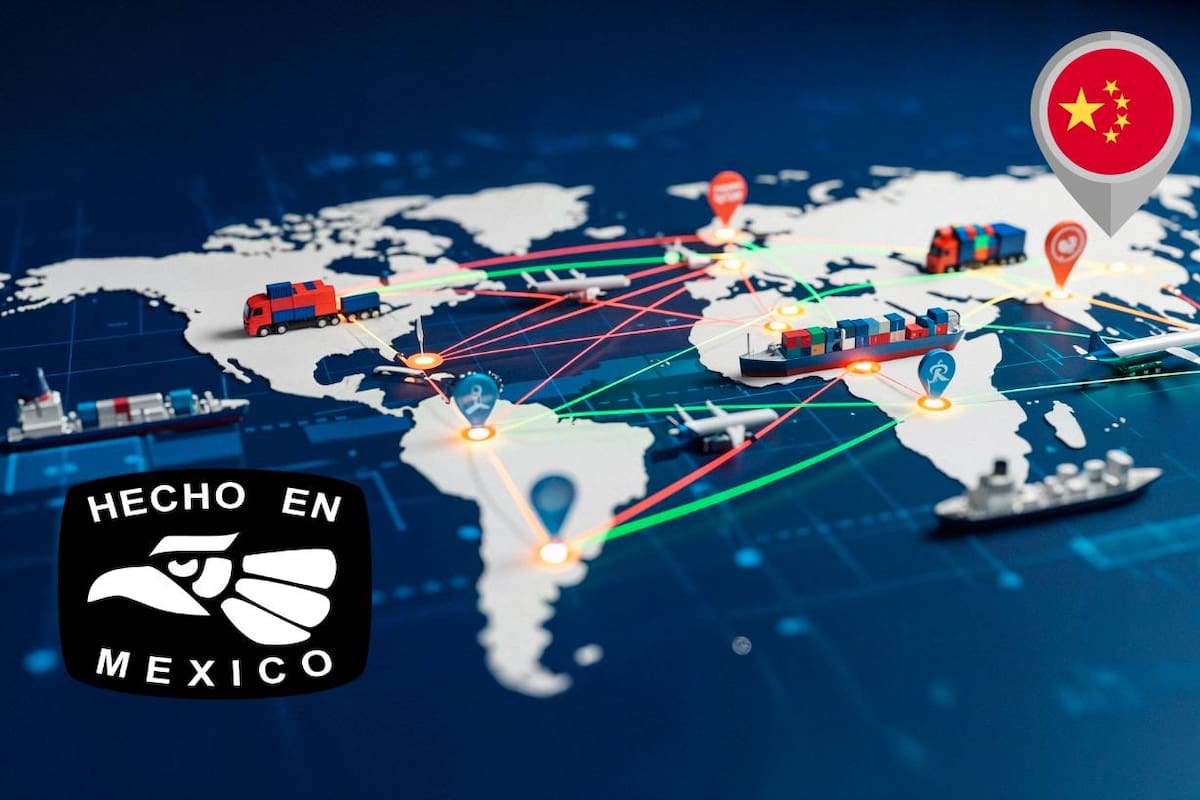 Esto es lo que México le vende a China y viceversa