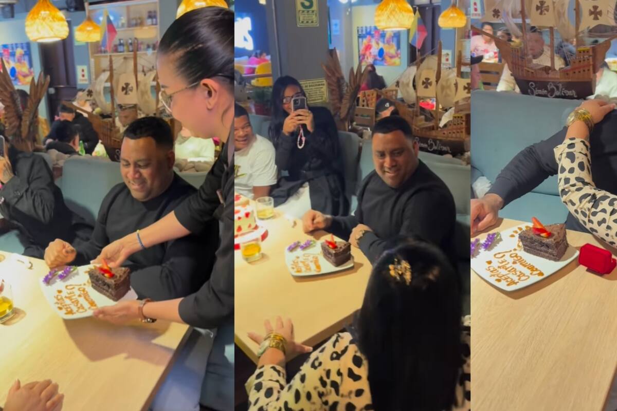 “Incluso se arrodilló”: mujer le propone matrimonio a su novio en un restaurante frente a todos