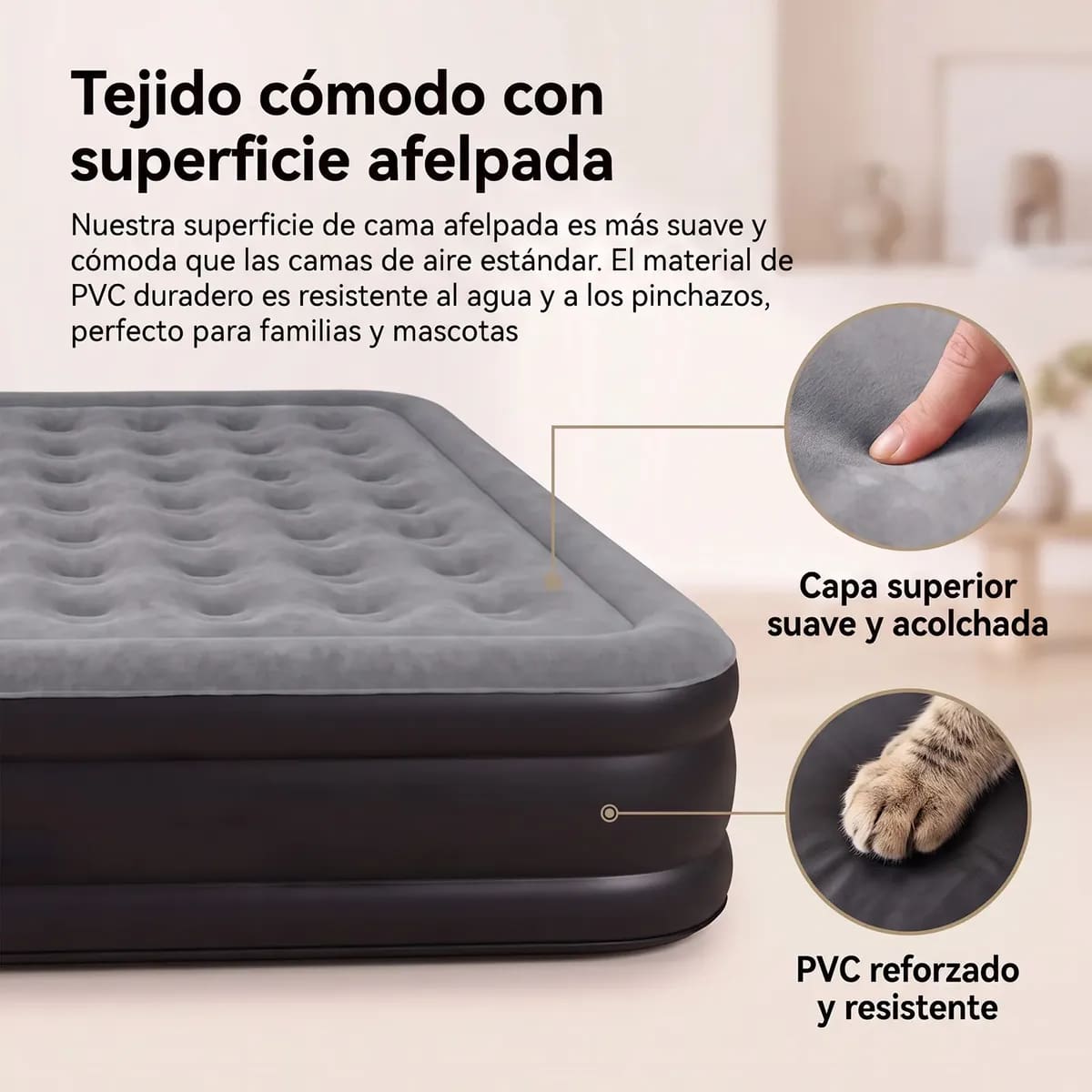 Colchón inflable de tamaño Queen Size | Mercado Libre