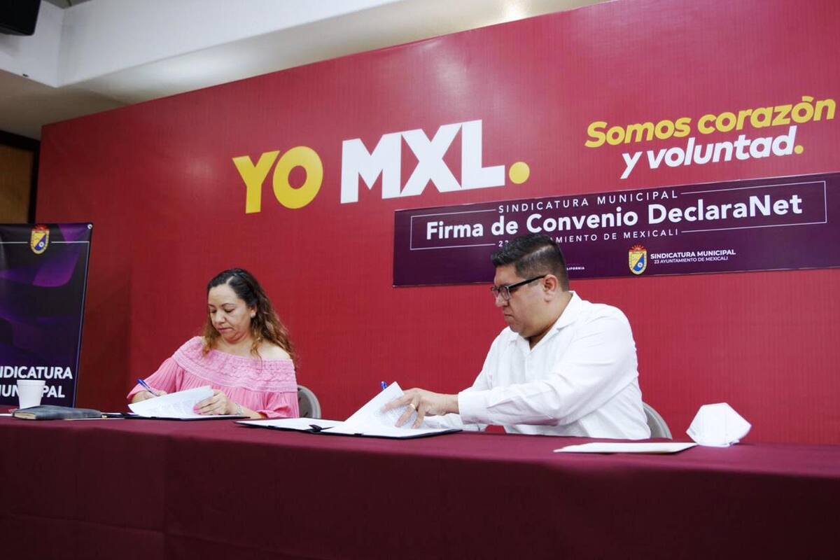 Sindicatura de Mexicali y Secretaría de la Honestidad firman convenio de colaboración