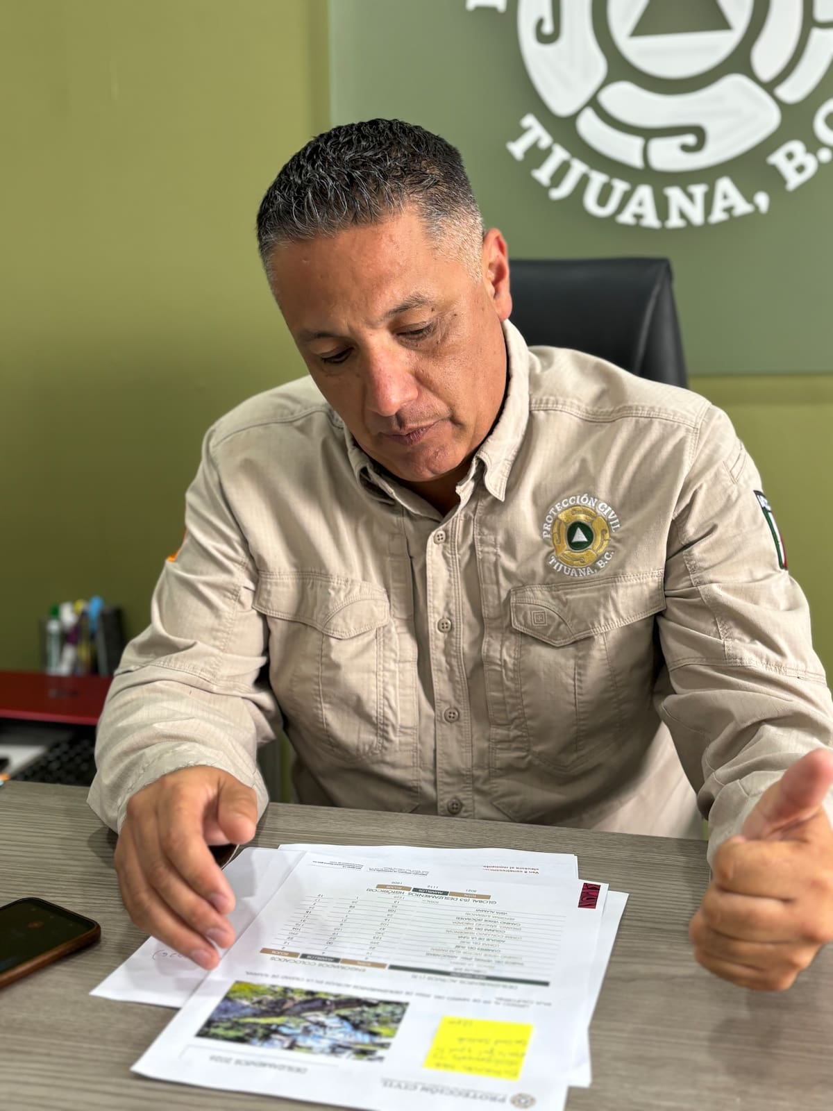 Durante el primer trimestre, seis de ocho obras inspeccionadas en Tijuana fueron infraccionadas por irregularidades en permisos y medidas de seguridad, sin llegar a clausuras. Foto : Cortesía