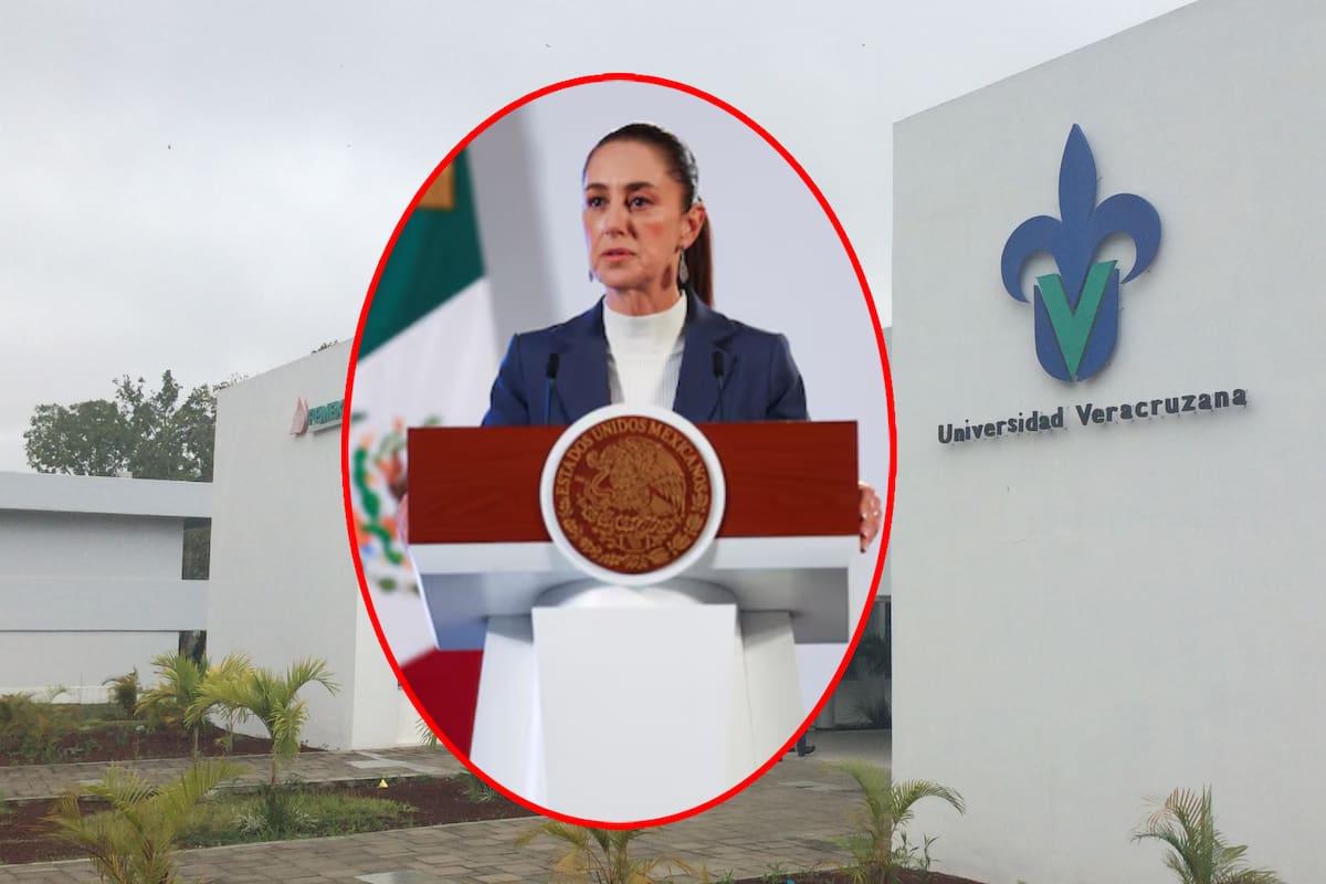 Claudia Sheinbaum y rector de la UV acuerdan acciones tras reporte de estudiantes desaparicidos por lluvias