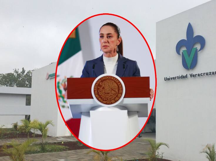 Claudia Sheinbaum y rector de la UV acuerdan acciones tras reporte de estudiantes desaparicidos por lluvias