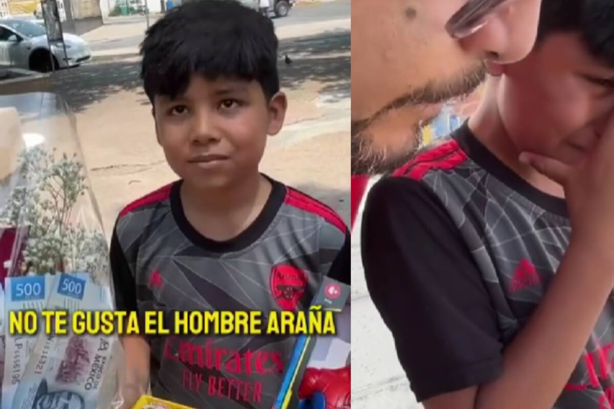 Influencer, al hacer una dinámica sin saberlo, ayuda a un niño cuya mamá había fallecido y atravesaba un momento económico difícil