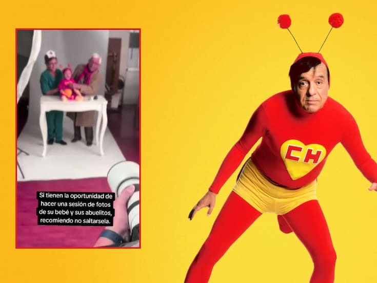 “No contaban con su astucia”: abuelitos posan como personajes de Chespirito y se vuelven virales