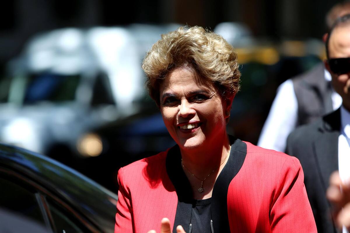 Dilma Rousseff llegó a México como invitada de honor para conmemoración de los 700 años de Tenochtitlán