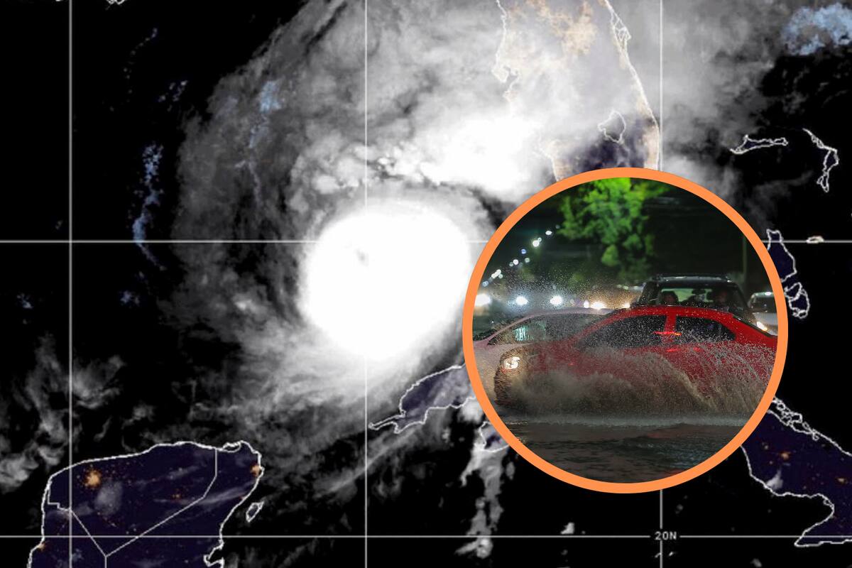 Huracán Milton se aleja de México, pero dejará fuertes lluvias