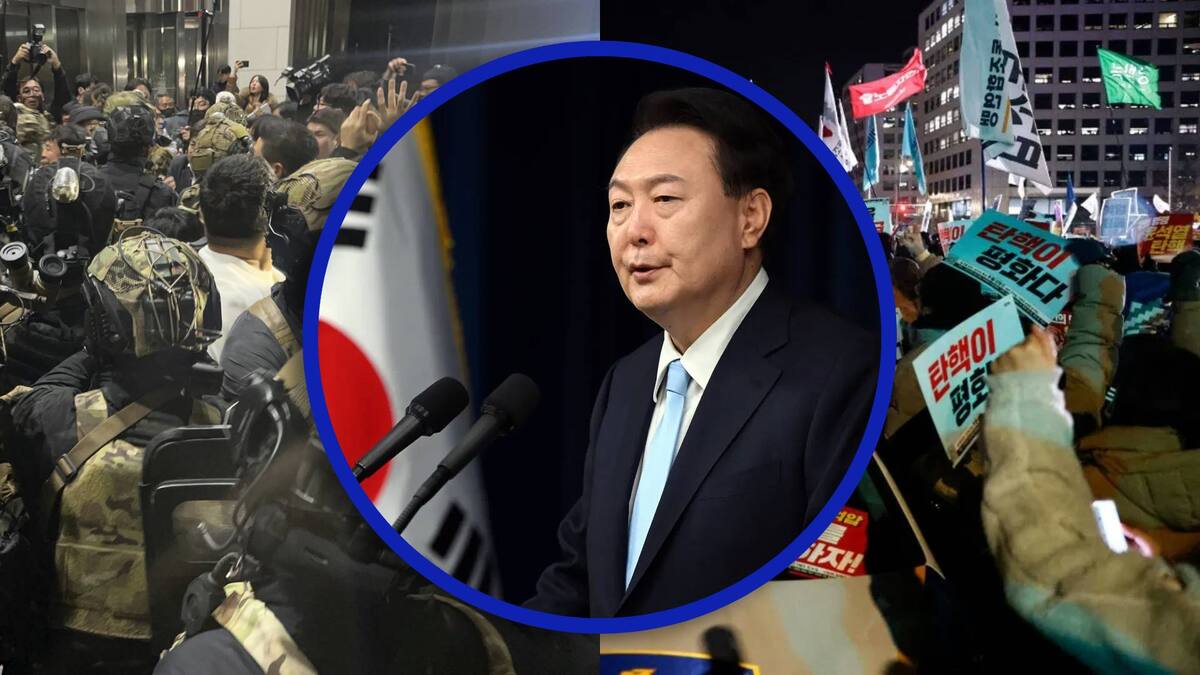 El presidente de Corea del Sur dice que levantará la ley marcial. Foto: Especial