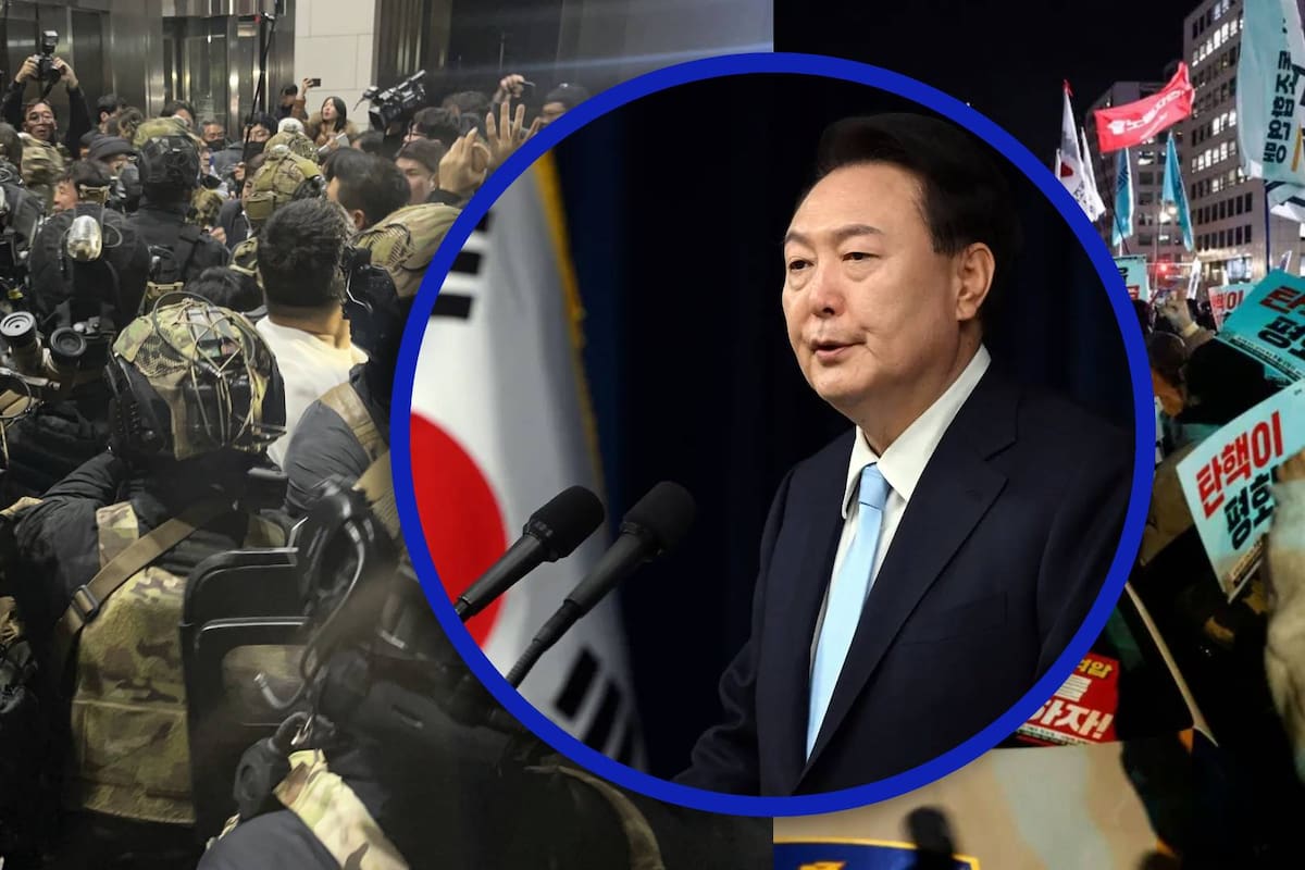 El presidente de Corea del Sur dice que levantará la Ley Marcial, ¿quién es Yoon Suk Yeol?
