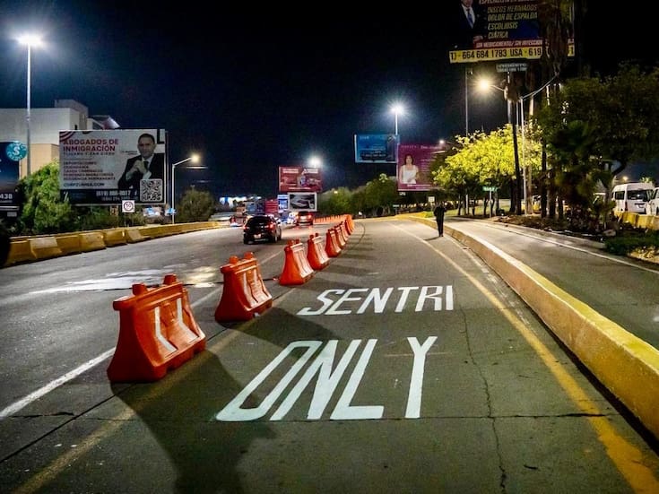 Reduce tráfico nuevo carril Sentri en Garita de San Ysidro