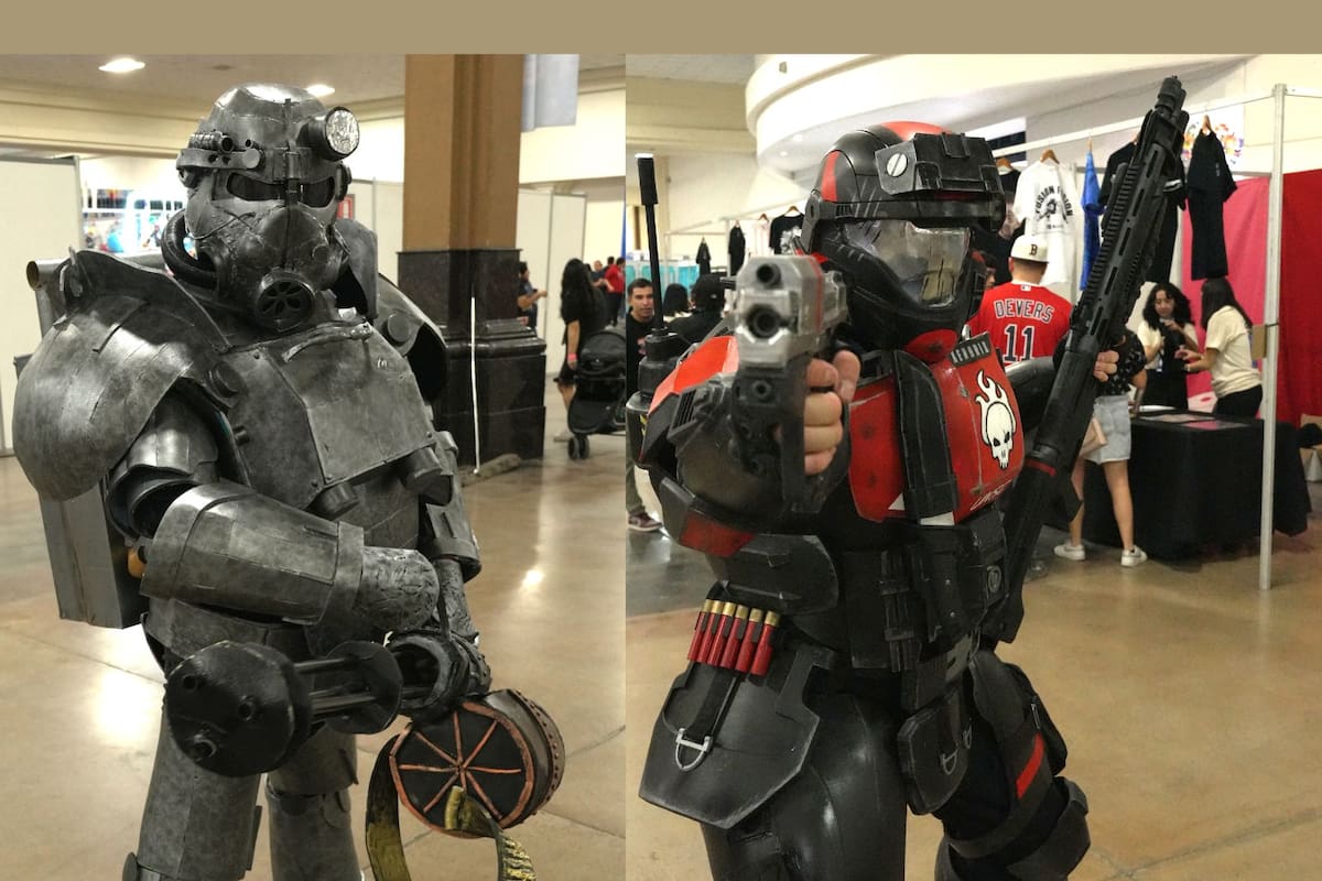 Se lucen con sus trajes de cosplay en el DesertCon Hermosillo