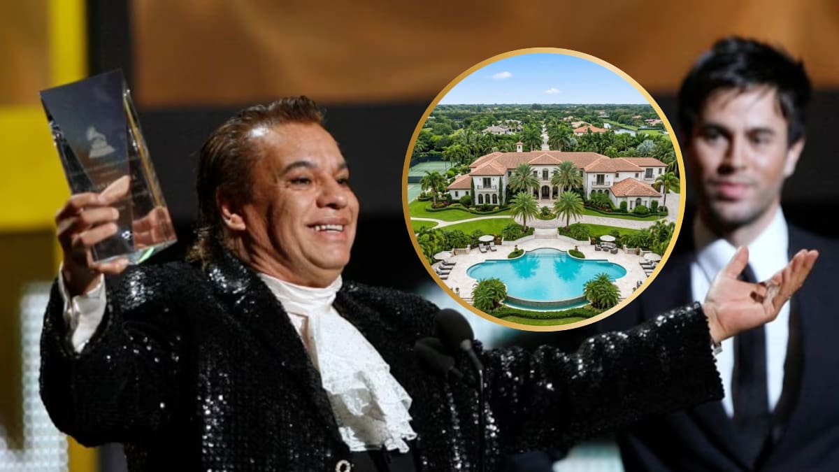 La mansión que Juan Gabriel compró en Florida por 9 millones de dólares ahora se ofrece por 38.9 millones, con seis construcciones, piscinas y amplios jardines en una propiedad que vuelve a poner su legado bajo los reflectores