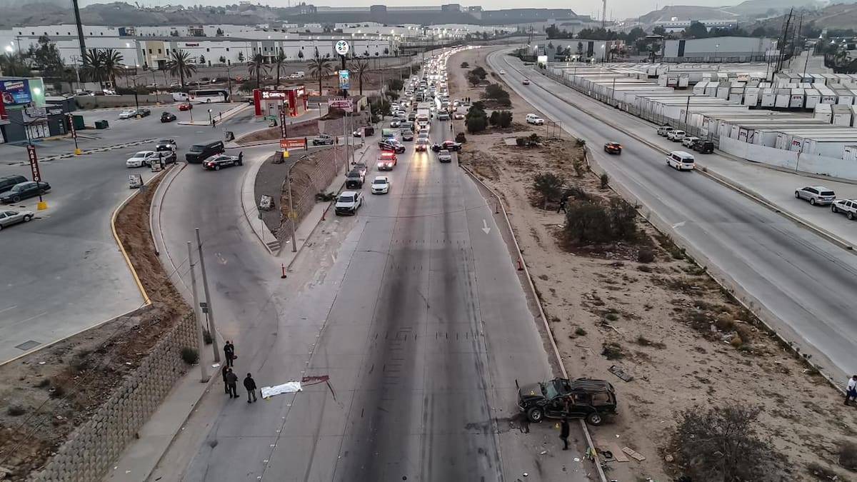 Dos de los tripulantes fueron trasladados al hospital en estado grave. Foto: Cortesía