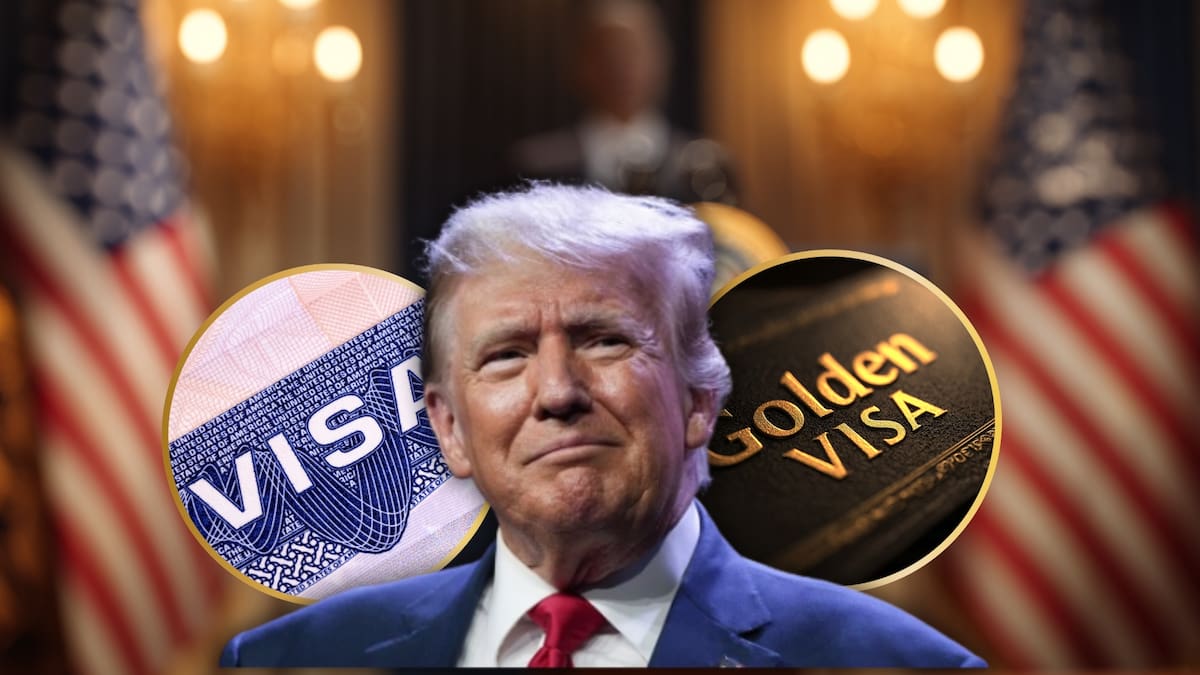 Trump lanza la “visa dorada”: extranjeros podrán obtener estatus legal en EE.UU. a cambio de 1 millón de dólares bajo un nuevo programa migratorio