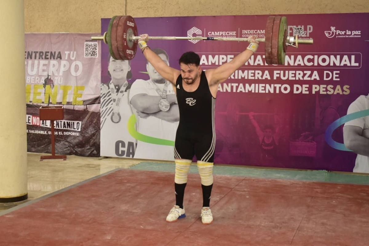 BC manda en el Nacional de Primera Fuerza de pesas