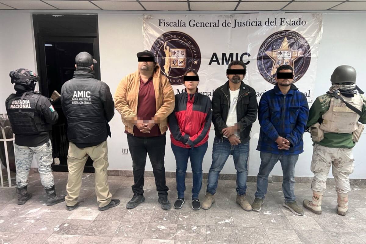Cumplimenta FGJES órdenes de aprehensión contra seis personas detenidas con arsenal en SLRC