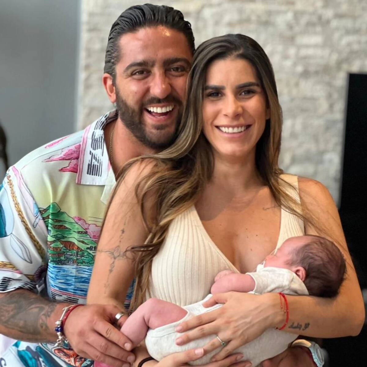 El "Potro" Caballero, Fer de la Mora y su hijo