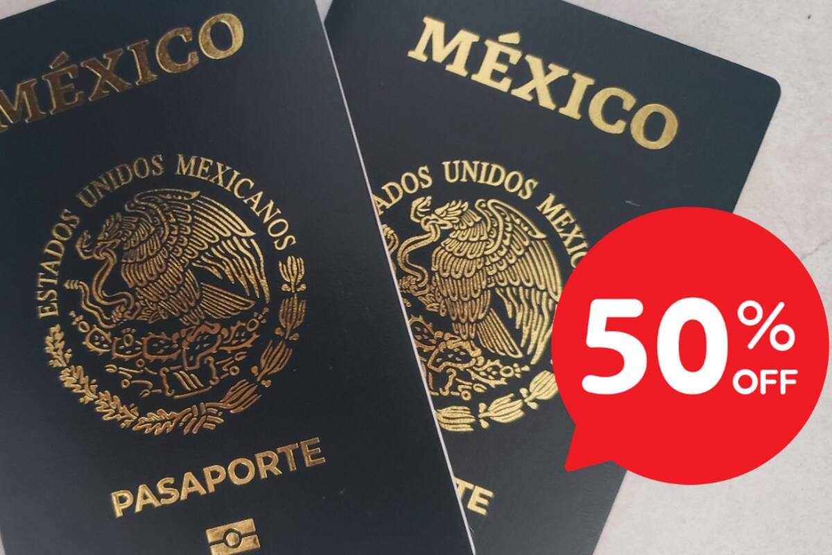Pasaporte mexicano: Estas personas pueden obtener un descuento del 50% en el trámite