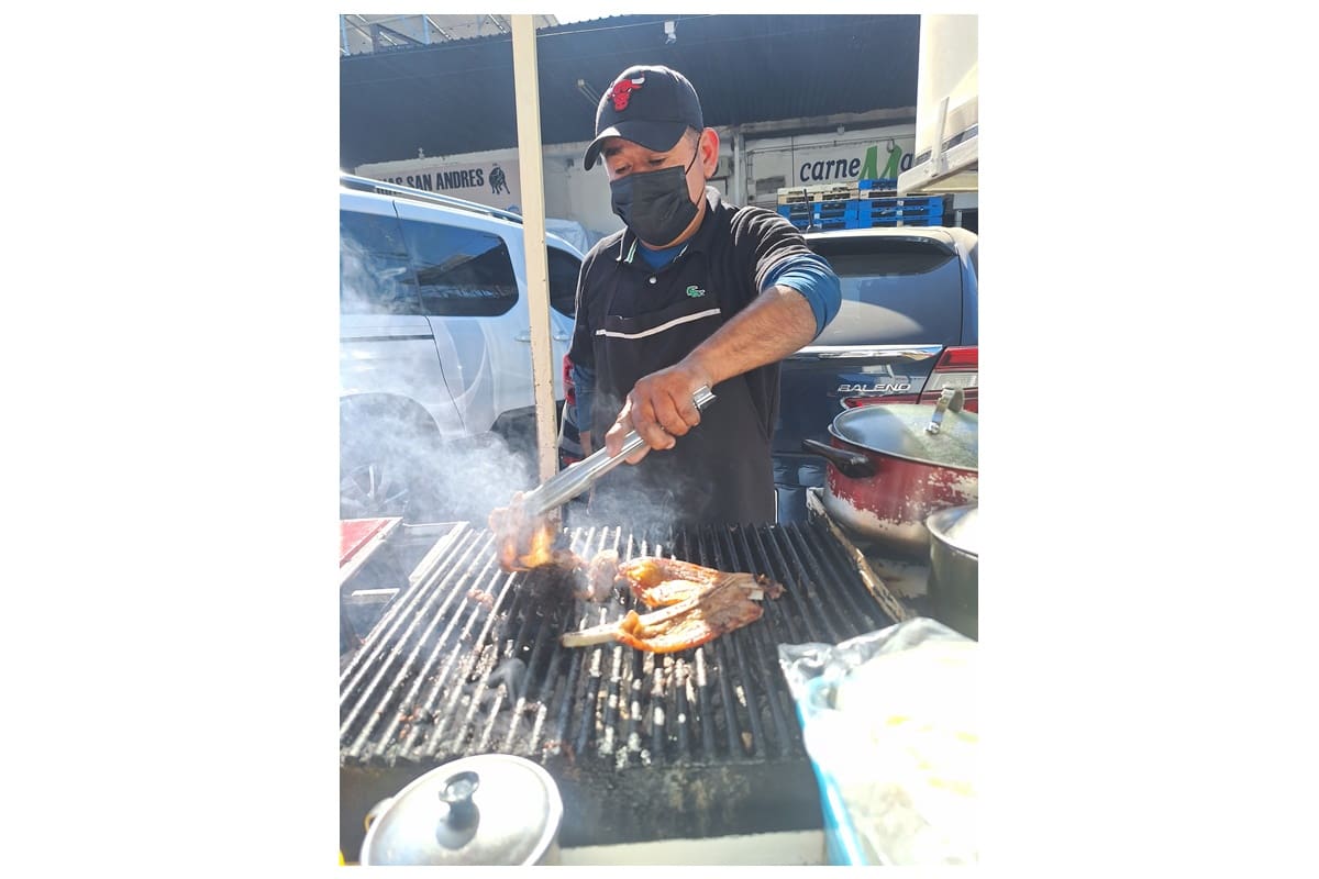 Sus tacos de aguja ¡son muy famosos!