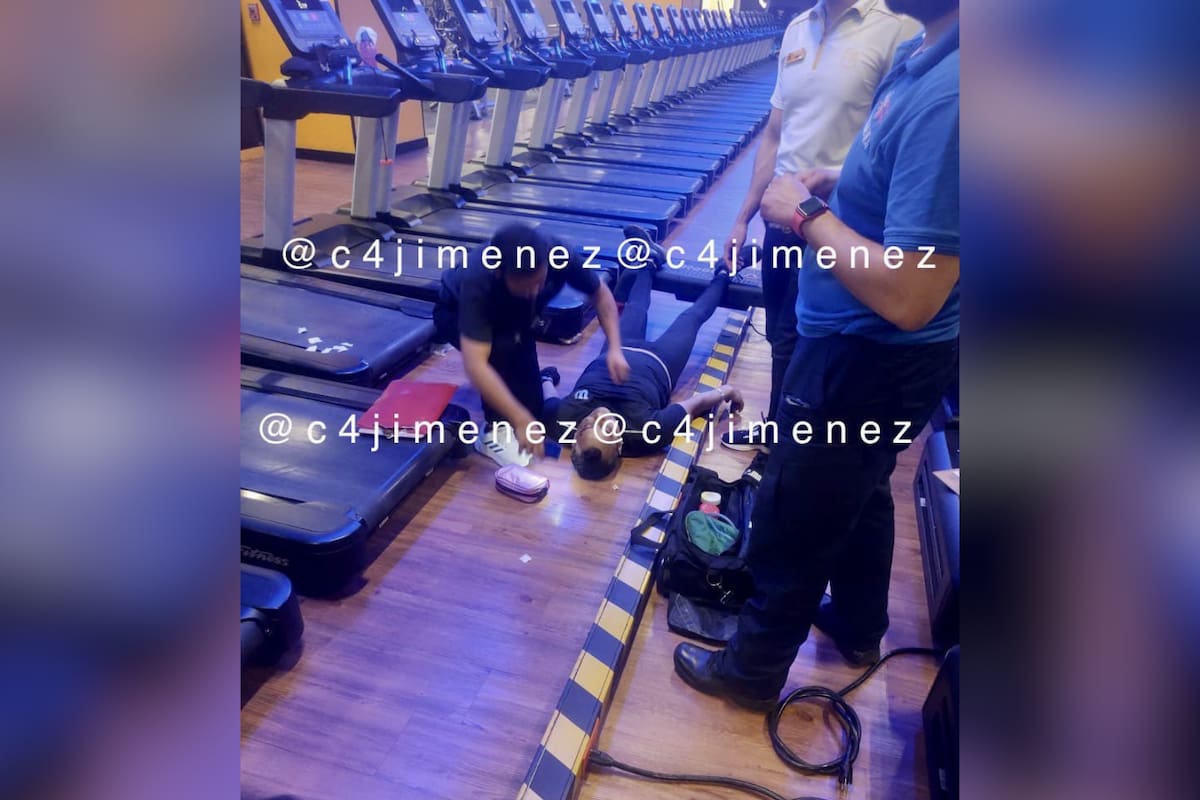 Hombre se desvanece y muere en caminadora del gimnasio Smart Fit en Iztacalco, CDMX