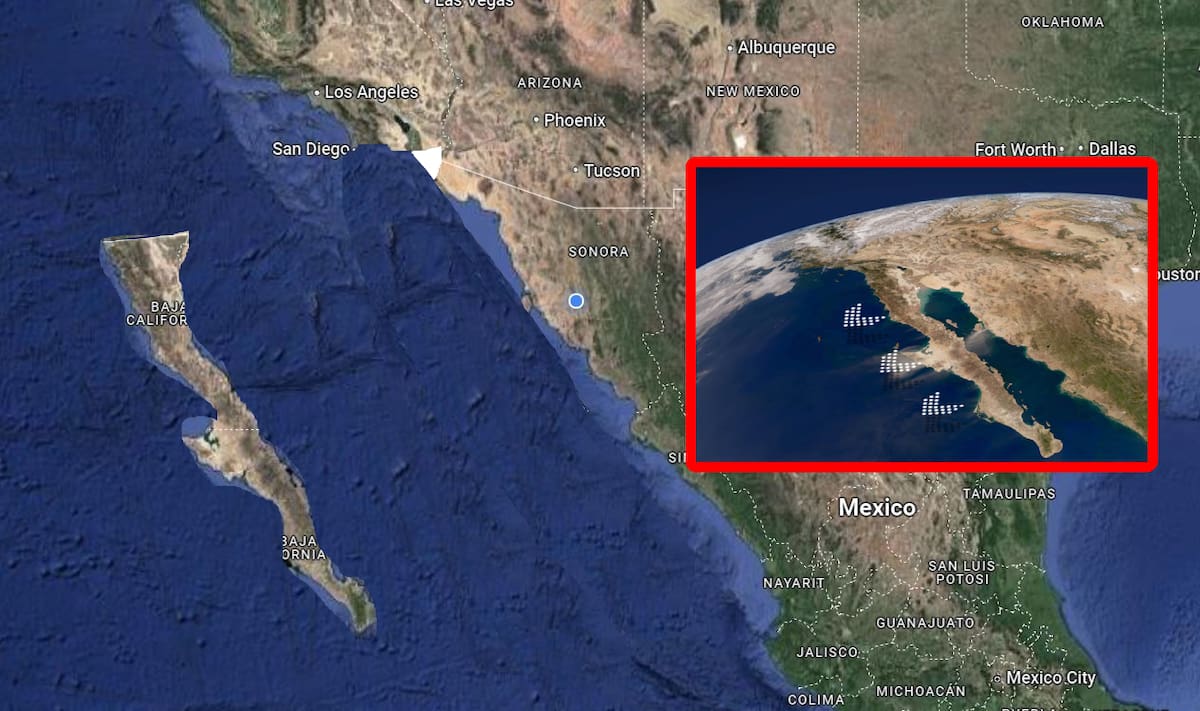 La península de Baja California se desplaza entre cuatro y cinco centímetros al noroeste cada año, un proceso imperceptible a corto plazo, pero que transformará la geografía de la región en millones de años.