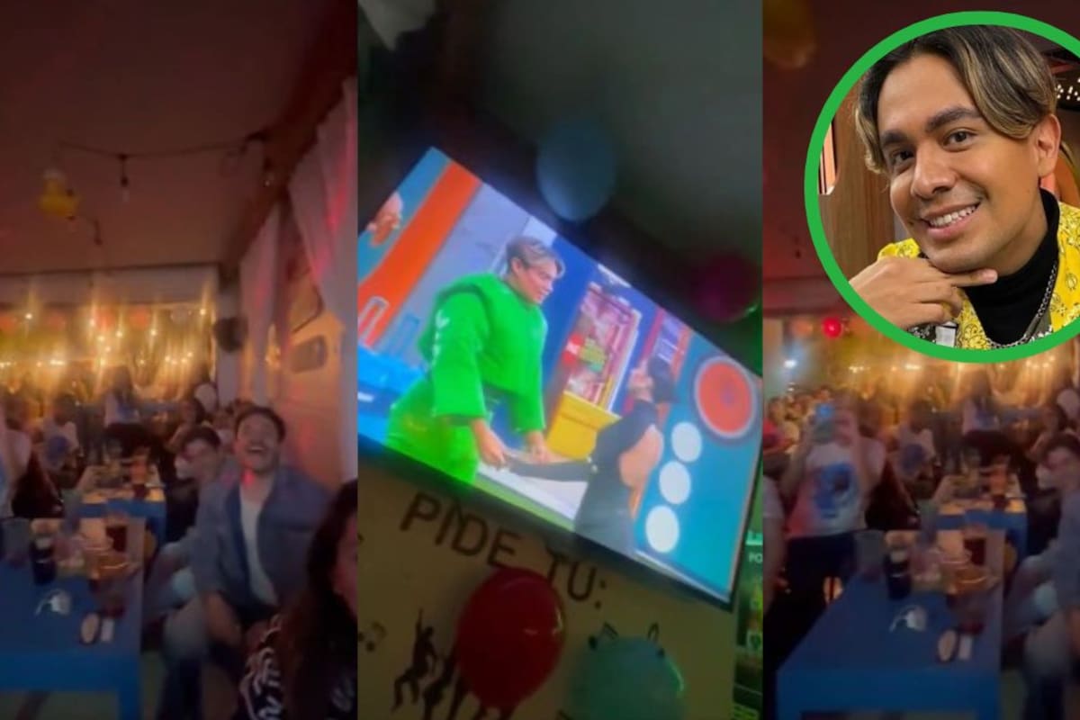 Se reúnen en un bar a abuchear a Ricardo Peralta durante la gala de eliminación de La Casa de los Famosos México