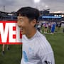 Actor mexicano de Marvel retó a Son Heung-min y casi lo elimina del Skills Challenge 2026