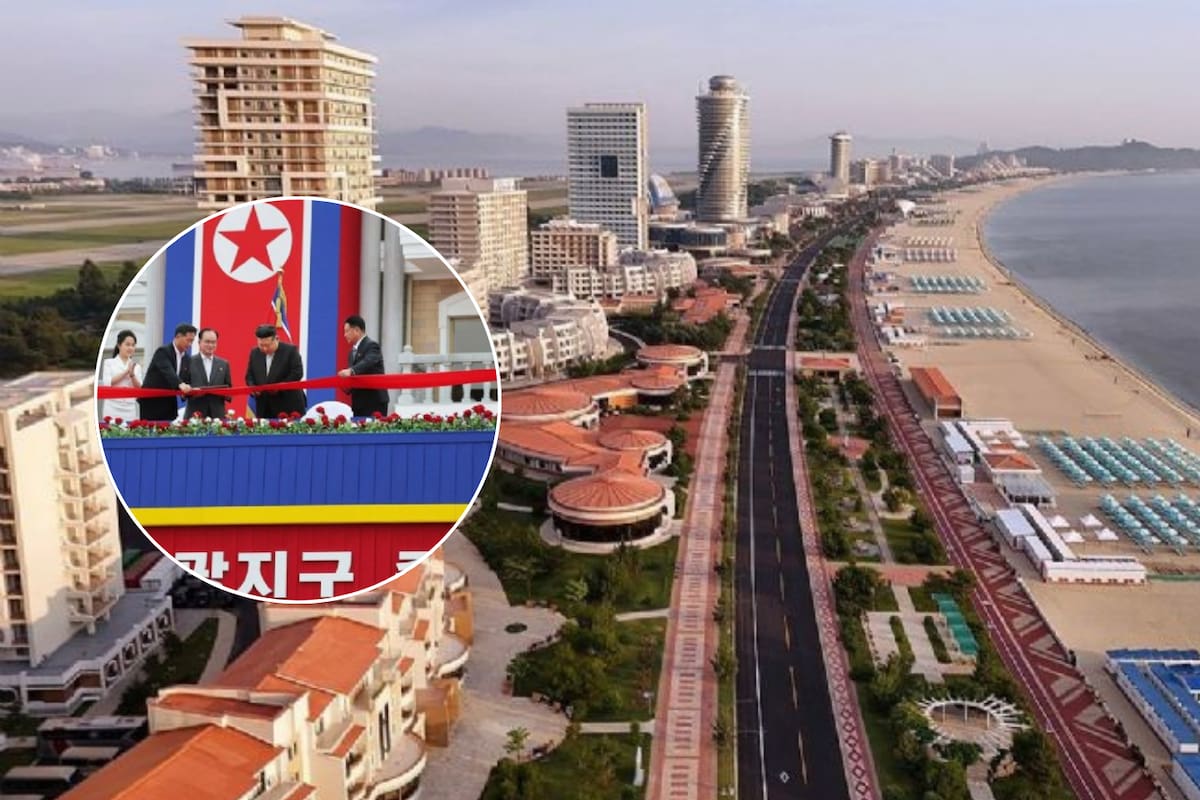 Corea del Norte abre lujoso complejo turístico junto a campo de misiles