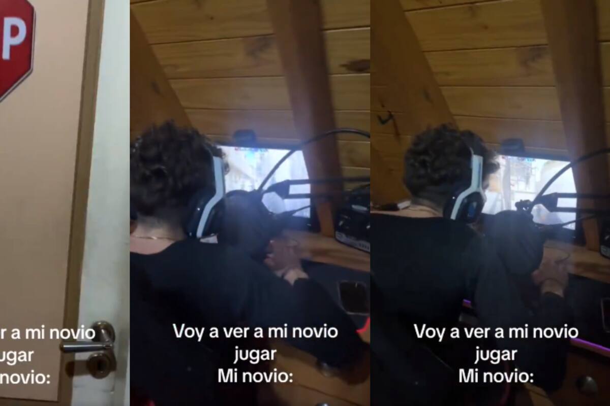 VIDEO: su novia lo encuentra gritando e imitando sonidos de simio al jugar en línea con sus amigos