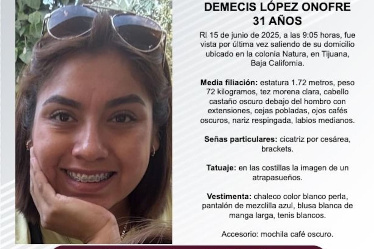 Se busca a Demecis López Onofre de 31 años