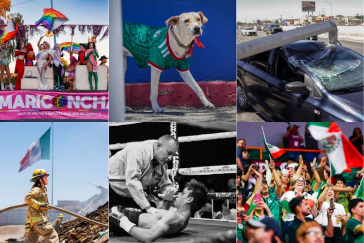 Mundial, Orgullo LGBT, boxeo y Día del Padre: las imágenes que marcaron la semana en Mexicali