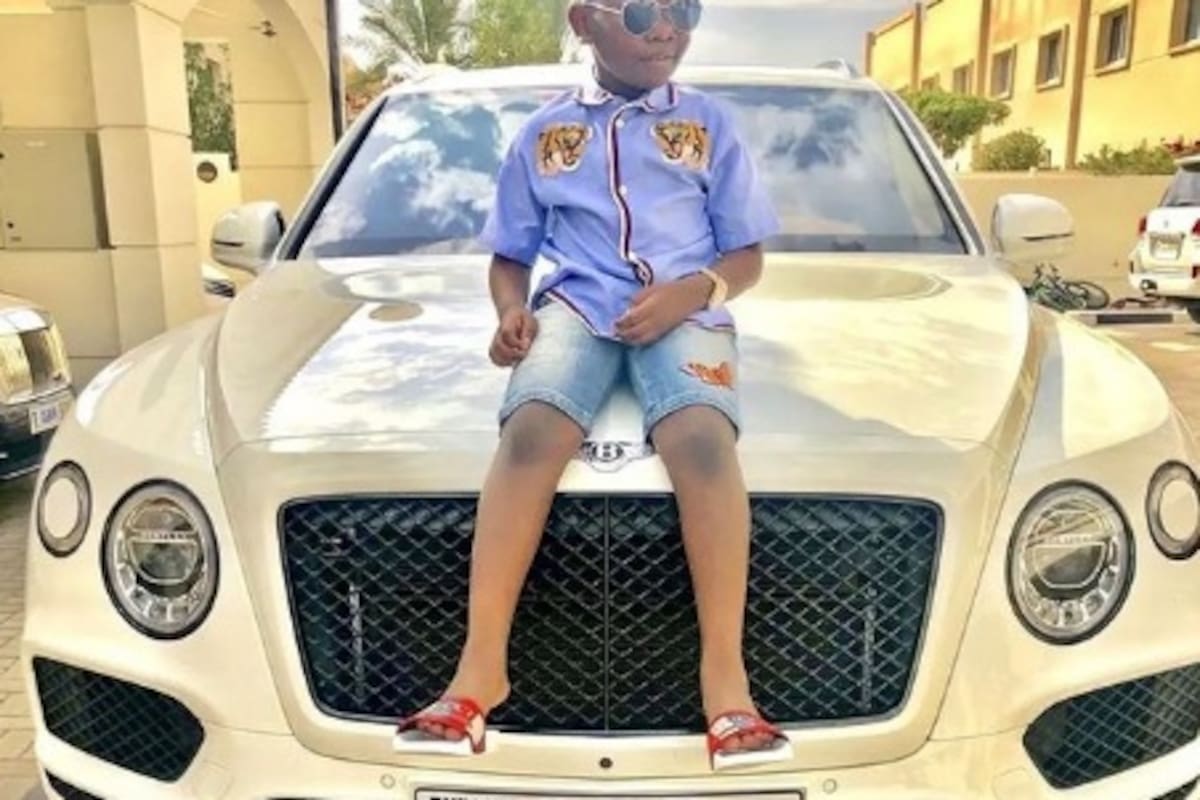 Mompha Jr, el niño más rico de África