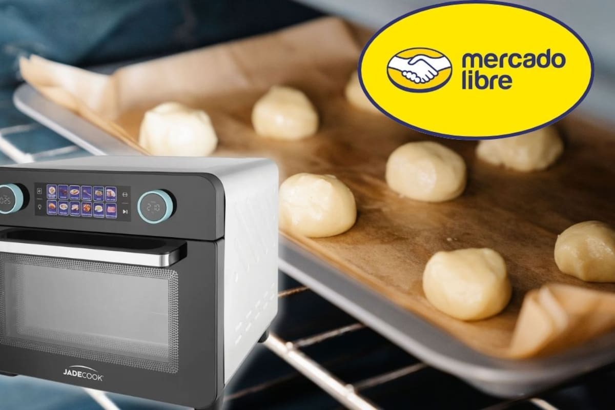 Horno freidora Jade Cook baja a 2,899 pesos con envío gratis, 15 meses sin intereses y devolución gratis