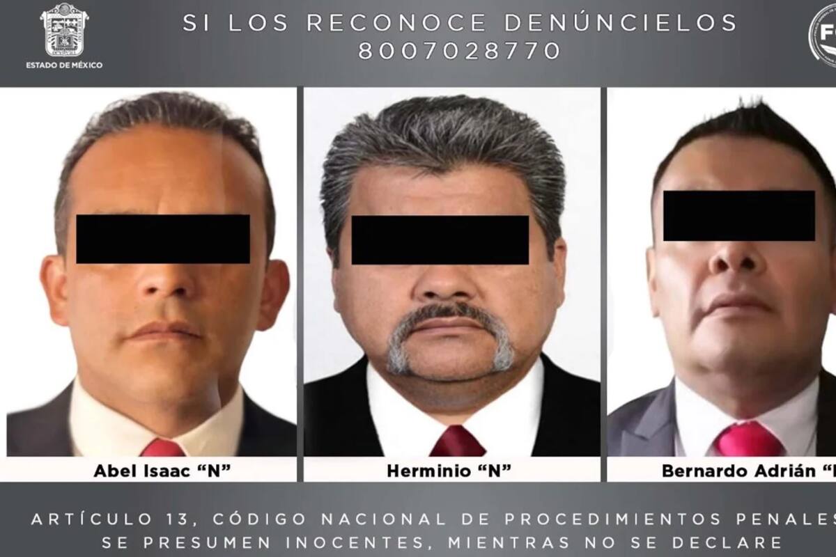 Identifcan grupo delictivo integrado por servidores públicos dedicado al secuestro y a la extorsión en Edomex