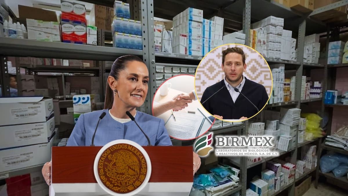 Mientras el Gobierno de Sheinbaum anunció medidas para inhabilitar farmacéuticas que no entregan medicamentos, Birmex firmó un contrato de 73 millones de pesos con una empresa cuestionada por la ASF