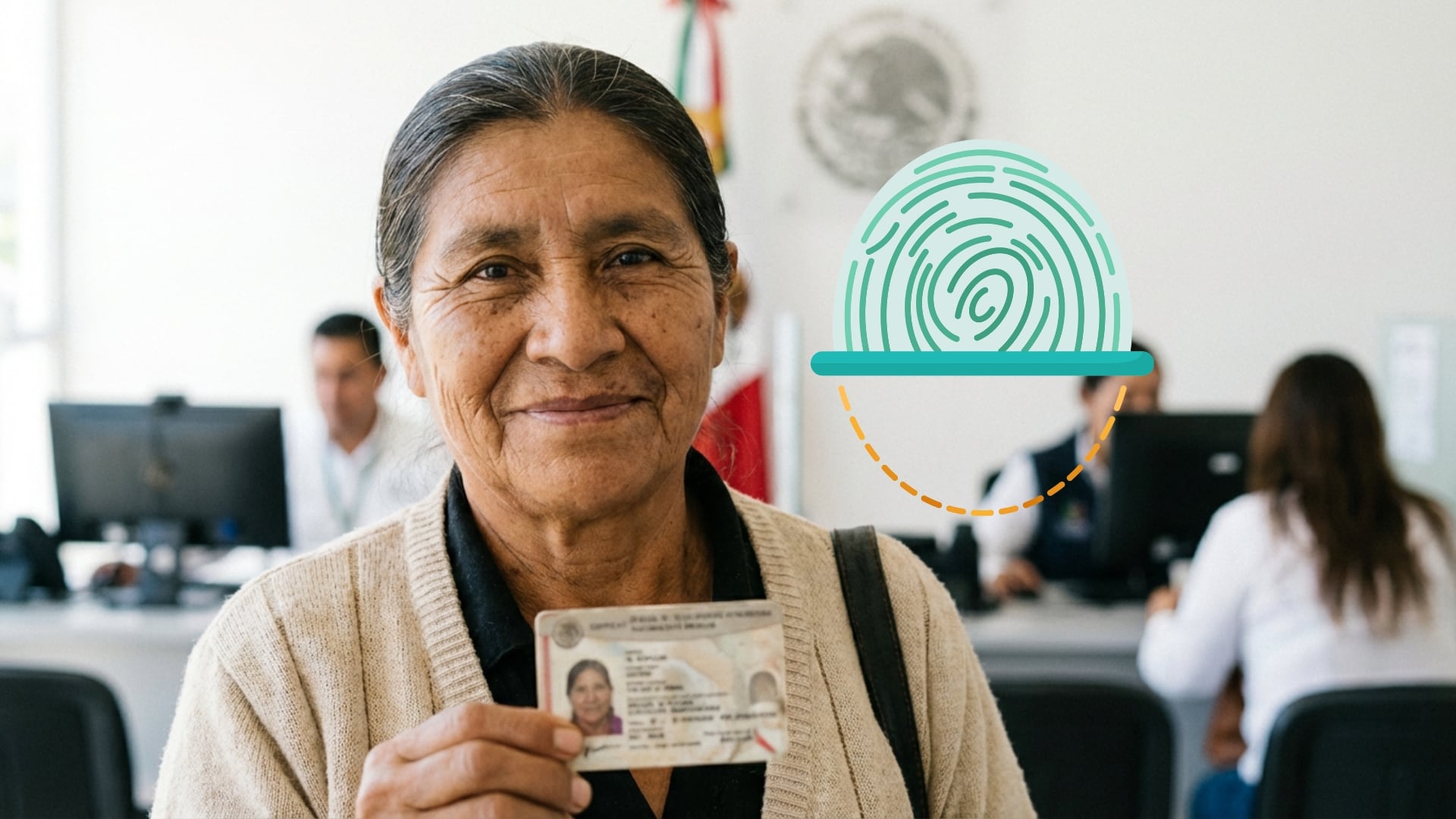 La CURP biométrica ya puede tramitarse de forma voluntaria y gratuita, como parte del proceso de modernización de la identificación oficial en México. (Gemini)