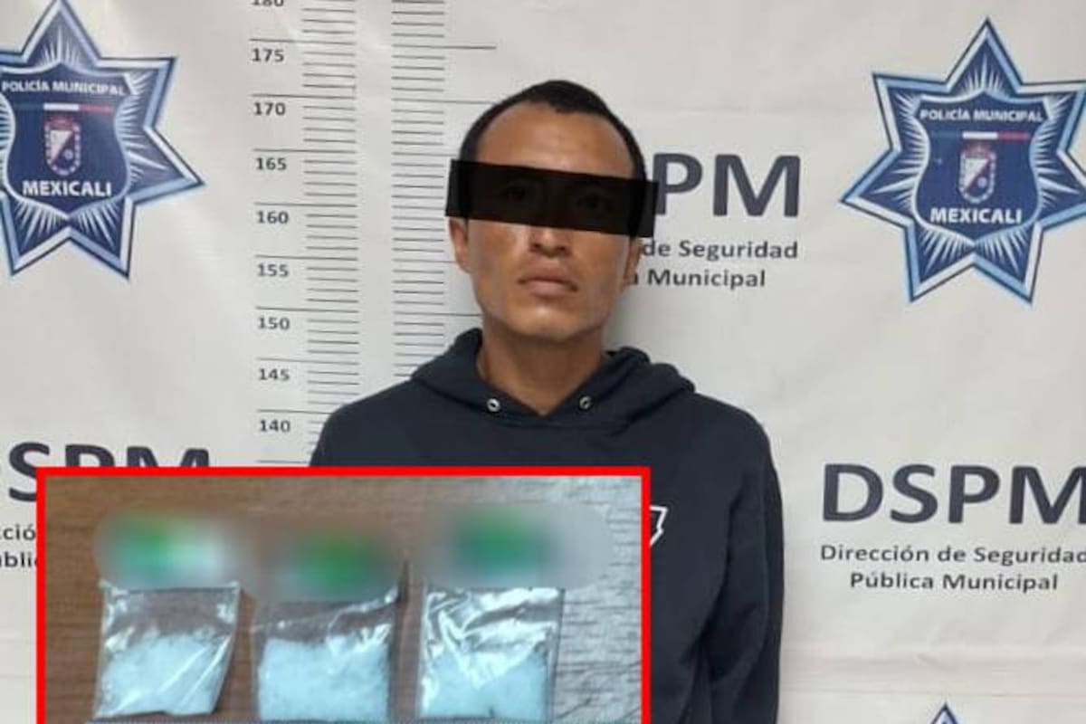 Lo sorprenden espiando en comercio y le encuentran droga
