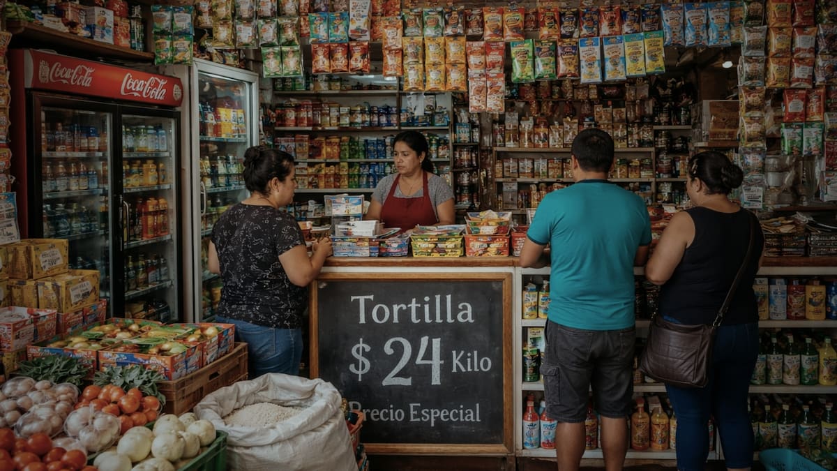 Comprar en la tiendita de la esquina ahora es más caro, pues el aumento en alimentos, refrescos y combustibles está elevando los precios, reduciendo el consumo de las familias y poniendo en riesgo la estabilidad de pequeños negocios