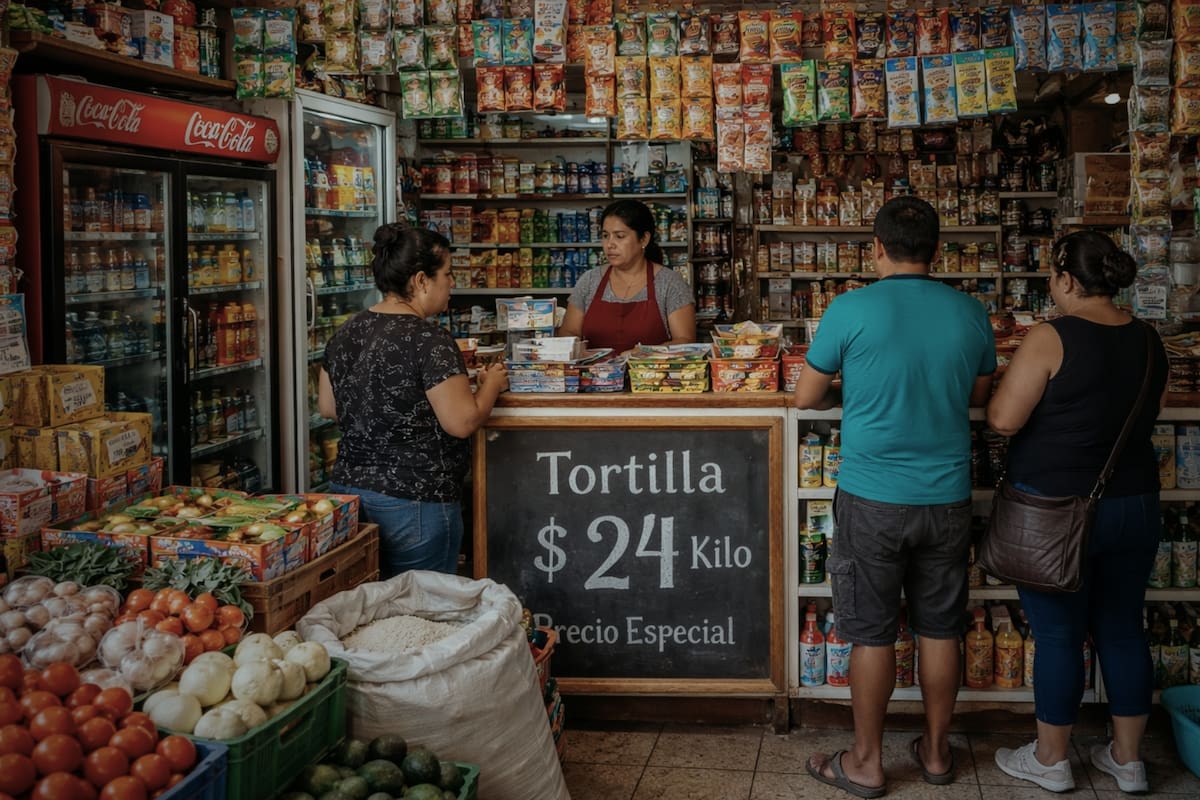 Comprar en la tienda de la esquina ya cuesta más en México, pues el aumento en alimentos, refrescos y combustibles está elevando los precios en tienditas de barrio, reduciendo el consumo de las familias y poniendo en riesgo la estabilidad de pequeños negocios
