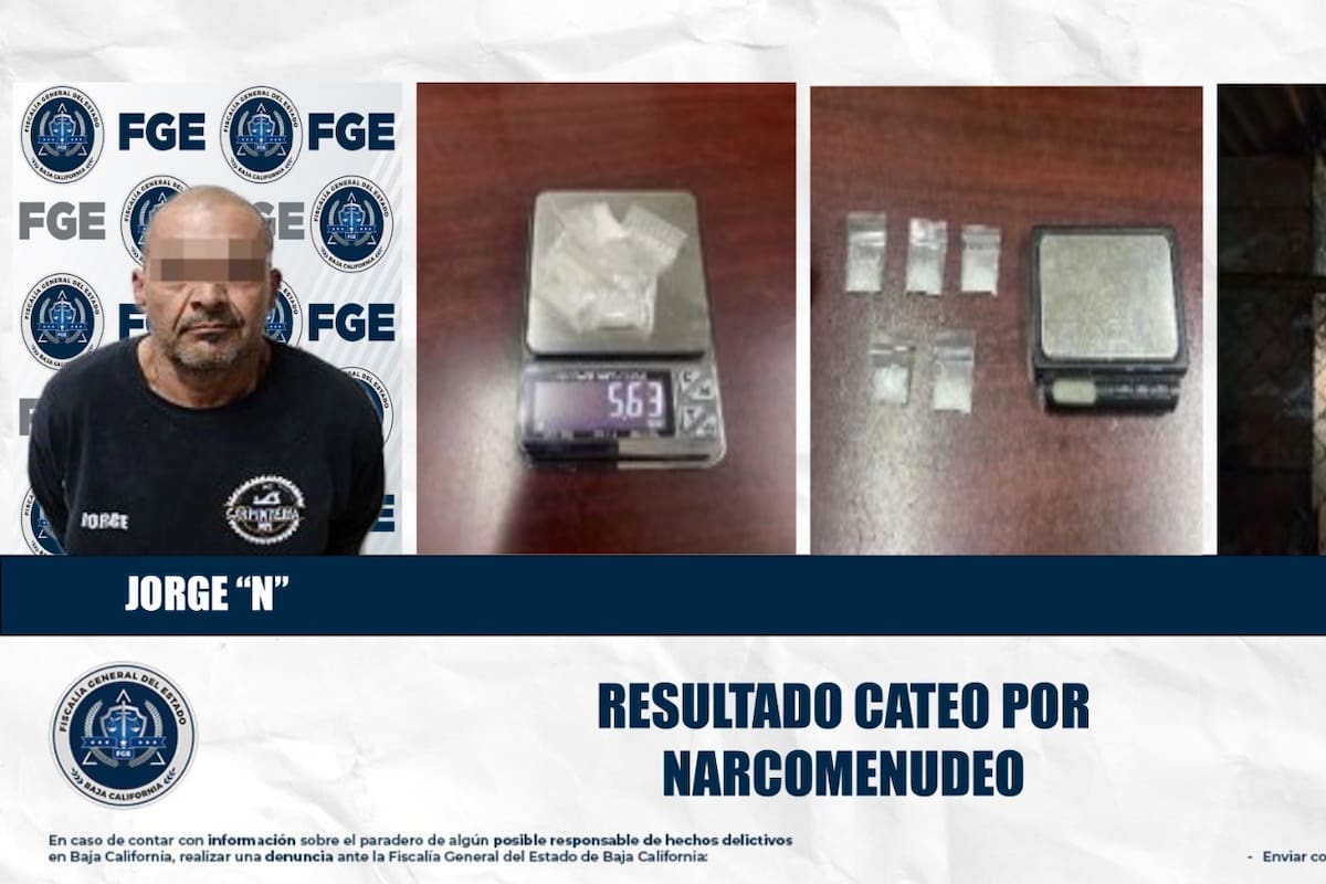 Cateo en González Ortega deja detenido por presunta venta de droga