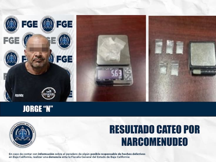 Cateo en González Ortega deja detenido por presunta venta de droga