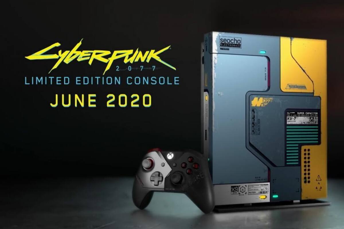 Microsoft revela el Xbox One X edición especial de "Cyberpunk 2077"
