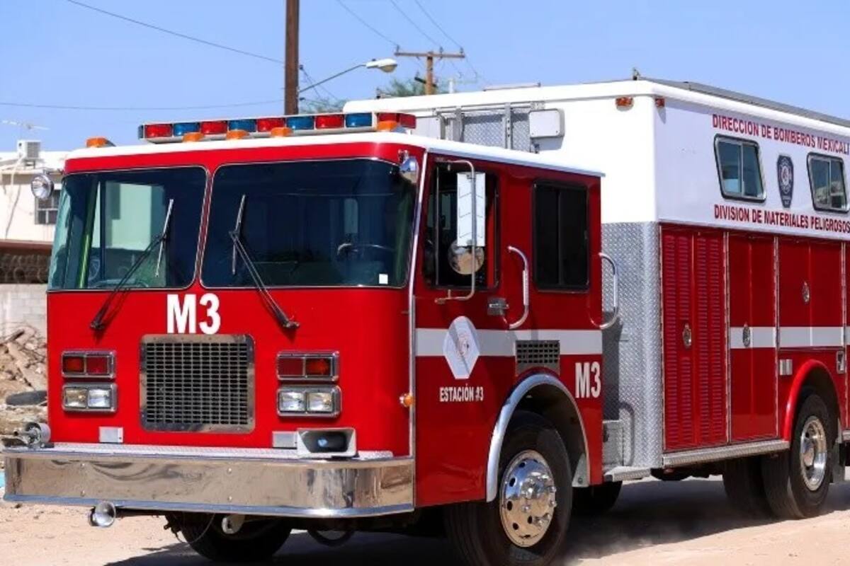 Hay déficit de personal y unidades de bomberos en Mexicali